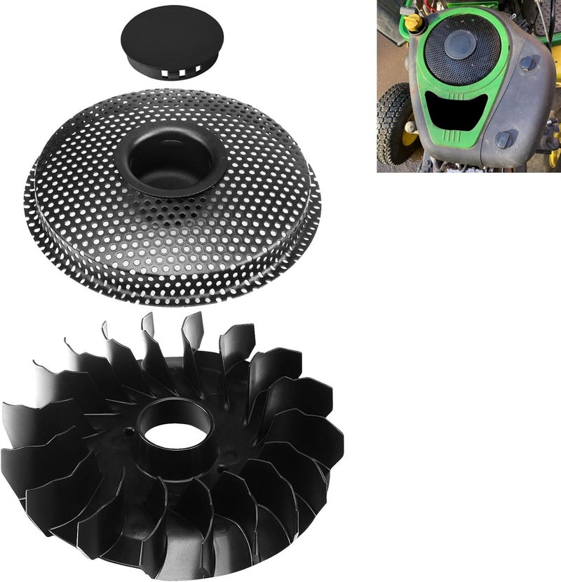 ZHONGXIA 796201 Flywheel Fan Kit Compatible with B&S/Cub Cadet LA115 LA105 31P677 31G777 31R777 31P707 319000 31A000 Engines, Replace 699043, 794436, 699708, 695492, 695056, 697853, 796083, 794438 - Image 1